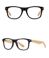 Men's Square 'Kathniel' Wooden Sunglasses