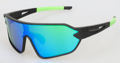 Men's Cycling Polarized 'Wrath' Plastic Sports Sunglasses