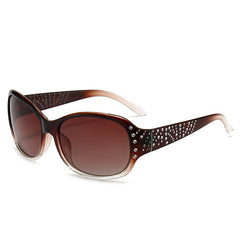 Women's Oval 'Age and Rage' Plastic Sunglasses