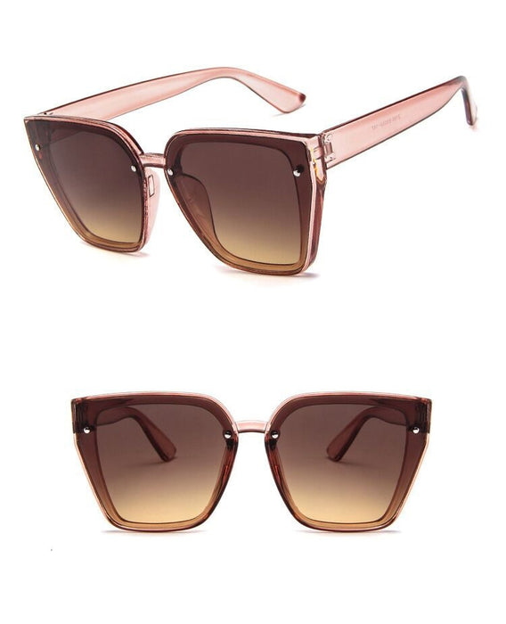 Women's Square 'Mellisa' Plastic Sunglasses