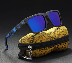 Men's Square 'Eye-catching' Polarized Sunglasses