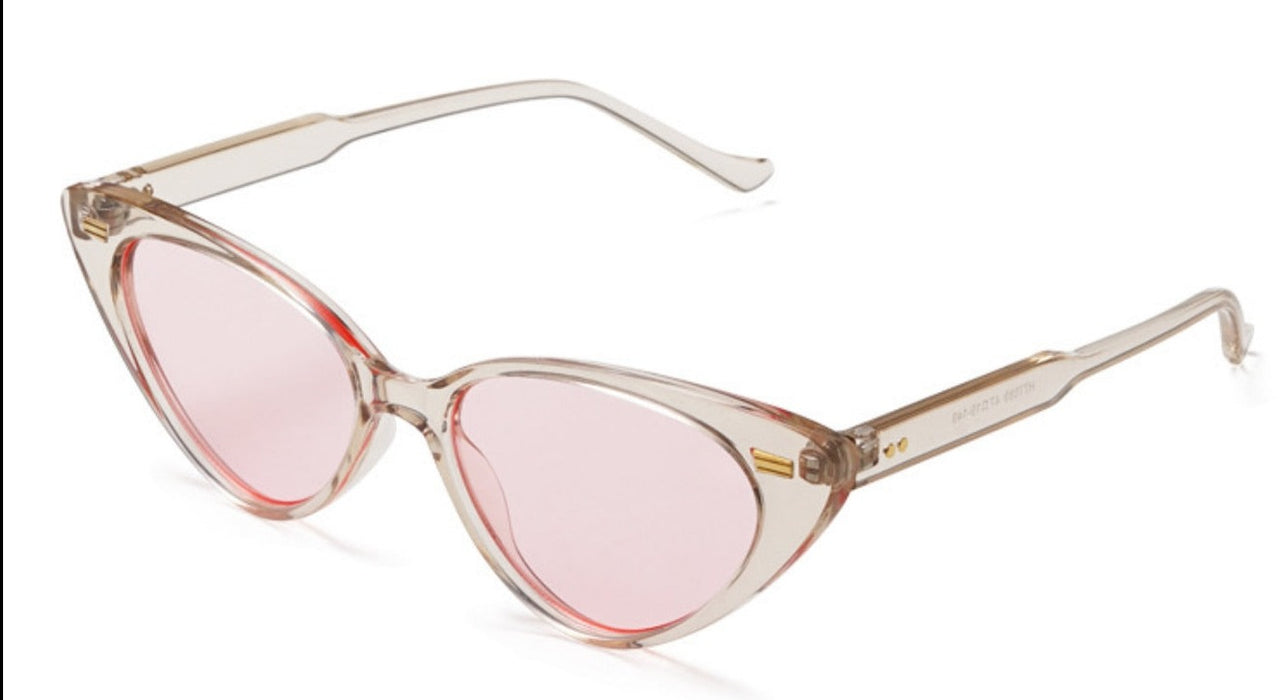 Women's Cat Eye 'Glazy Eye Wear' Plastic Sunglasses