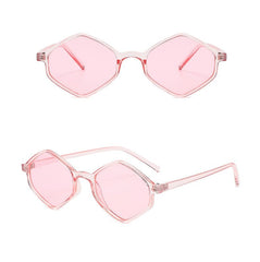 Women's Polygon Square 'Fun in the Sun' Retro Sunglasses