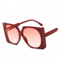 Women's Oversized  Square 'Appeals' Plastic Sunglasses