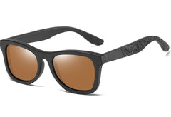 Men's Oval Polarized 'Palais ' Wooden Sunglasses