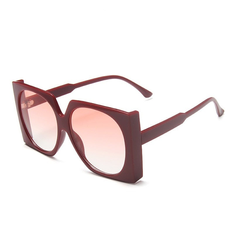 Women's Vintage 'Sassy' Oversized Square Sunglasses