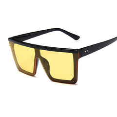 Women's Oversized Square 'Lush' Plastic Sunglasses