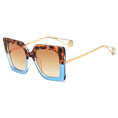 Women's Luxury Cat Eye 'Sunset' Metal Sunglasses