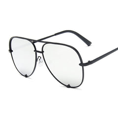 Women's Classic Vintage 'Clear View' Alloy Sunglasses