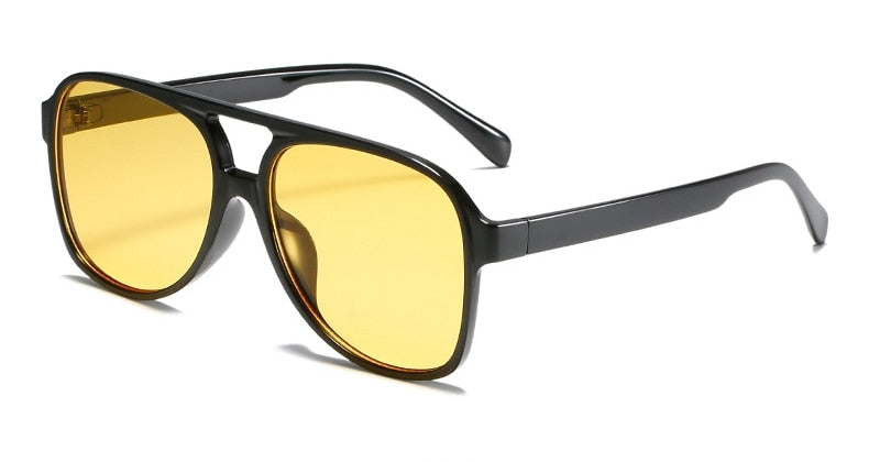 Women's Oversized Pilot 'The Stylish' Metal Sunglasses