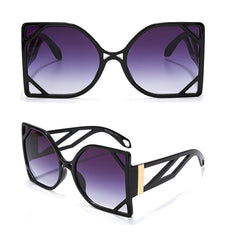 Women's Vintage Square 'Construct' Plastic Sunglasses