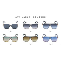 Unisex Square 'Classy Camo' Plastic Shades