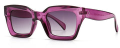 Women's Cat Eye 'Purple Vine Eye' Plastic Sunglasses