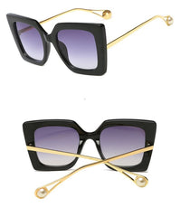 Women's Oversized 'Beyonce Freshness' Plastic Sunglasses