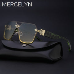 Unisex Square 'Classy Camo' Plastic Shades