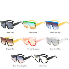 Women's Square 'Alice' Plastic Sunglasses