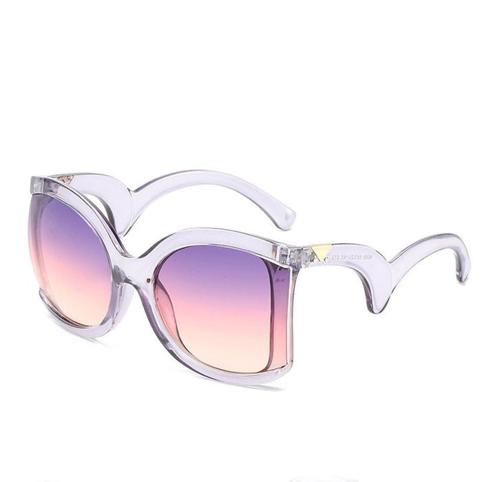 Women's Square 'Fantasy' Oversized Sunglasses