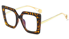 Women's Square 'Tiny Ban' Plastic Sunglasses