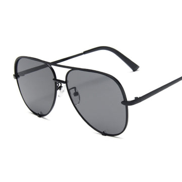 Women's Classic Vintage 'Clear View' Alloy Sunglasses