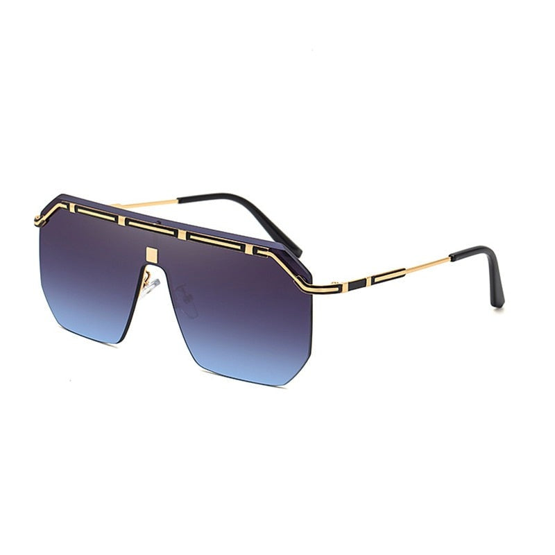 Men's Square Rimless 'Beyond Infinite' Metal Sunglasses