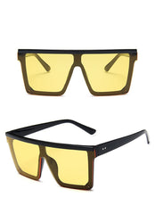 Men's Oversized "Cool Robo" Square Sunglasses