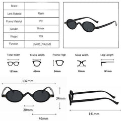 Women's Small Oval 'Little Rascals ' Plastic Sunglasses