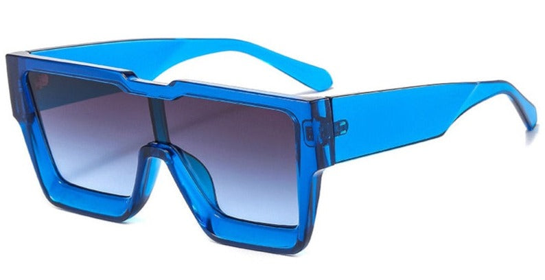 Women's Oversized Square 'Glory ' Plastic Sunglasses