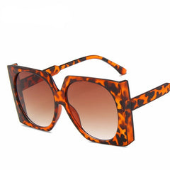 Women's Oversized  Square 'Appeals' Plastic Sunglasses