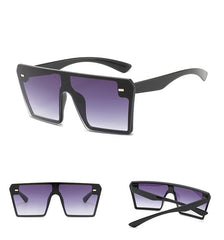 Women's Square 'Elvira' Plastic Sunglasses