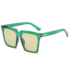 Women's Oversized Square 'Nod' Plastic Sunglasses