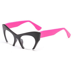 Women's Half Frame Cat Eye 'Appeals' Plastic Sunglasses