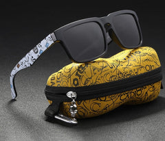 Men's Square 'Eye-catching' Polarized Sunglasses