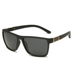 Men's Square Flexible 'Reflect' Plastic Sunglasses