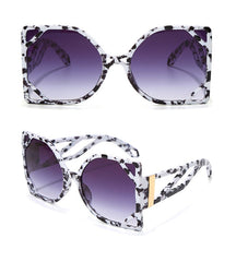 Women's Vintage Square 'Construct' Plastic Sunglasses