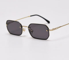 Women's Rectangle 'Sofi' Alloy Sunglasses