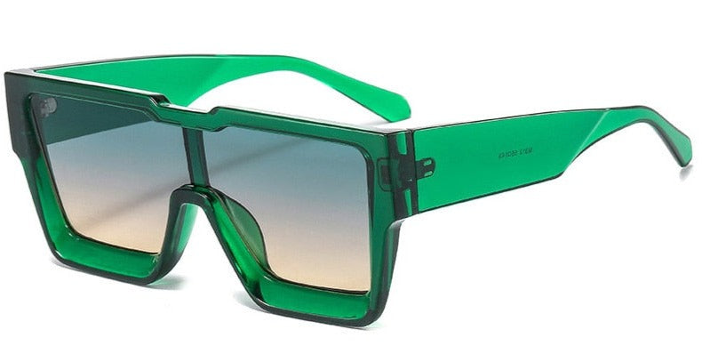 Women's Oversized Square 'Glory ' Plastic Sunglasses