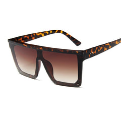 Women's Oversized Square 'Lush' Plastic Sunglasses