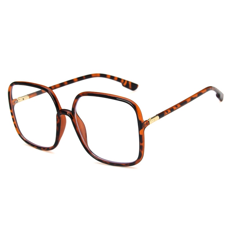 Women's Square 'Holly Spot' Plastic Sunglasses