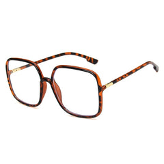 Women's Square 'Holly Spot' Plastic Sunglasses