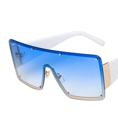 Women's Browline 'Futuristic' Square Sunglasses