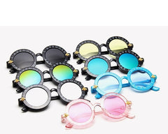 Girl's Kids Small Round 'Skye Eye Wear'  Plastic Sunglasses