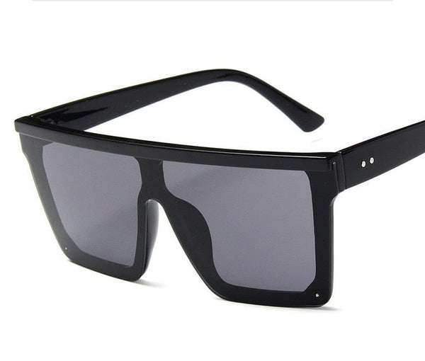 Men's  Oversized Square 'The Flashy' Plastic Sunglasses