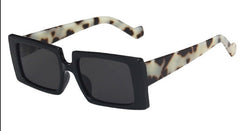 Women's Rectangle 'Sun Fun' Vintage Jelly Sunglasses