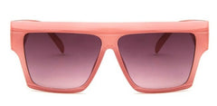 Women's Oversized Square 'Maxcoline' Plastic Sunglasses