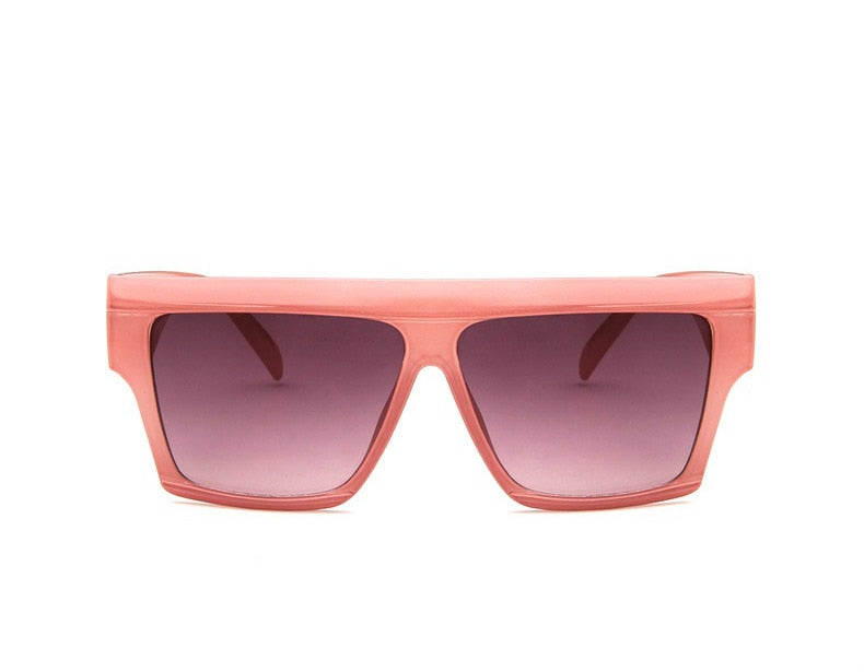 Women's Square 'Simply Plain' Oversized Sunglasses