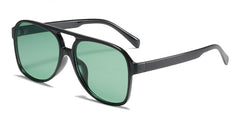 Women's Oversized Pilot 'The Stylish' Metal Sunglasses