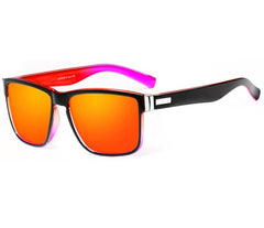 Men's Vintage Rectangular 'Onlookers' Plastic Sunglasses