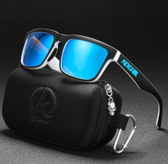 Men's Polarized Square 'Grinch Eye Wear' Plastic Sunglasses