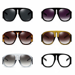 Women's Retro Oversized 'Sassy Pants' Oval Sunglasses