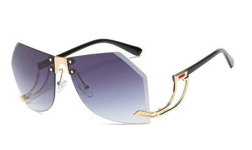 Women's Costume 'Diff' Rimless Sunglasses